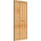 Ekena Millwork Framed Board-n-Batten Shutters, Rough Sawn Western Red Cedar, 26 7/8W x 56H, PR RBF06S26X056RWR - alternate 3